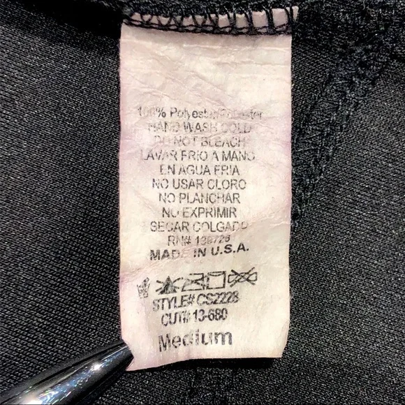 Black Flowy Mini Skirt with Back Zipper - Picture 9 of 9